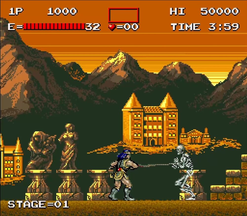 Haunted Castle - геймплей игры Arcade